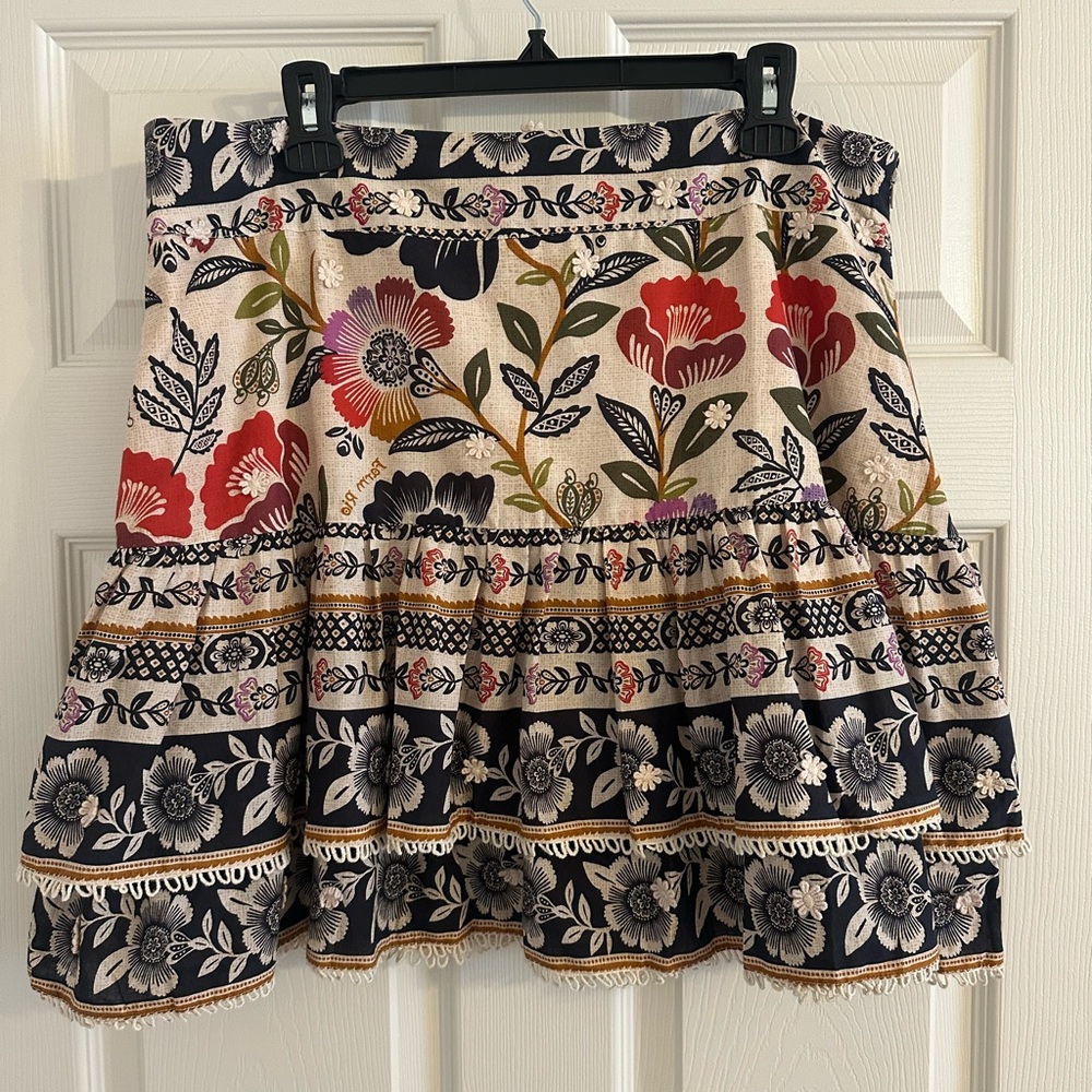 NWT FARM Rio Romantic Garden Mini Skirt XL - Picture 2 of 14
